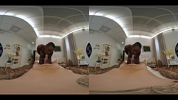 Black ebony girl gives african massage horny naughty zaawaadi happy ending sex vr 360 porn