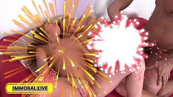 Christen courtney's cock hungry cunt gets creampied