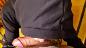 Hot stranger in a hood gave me a blowjob