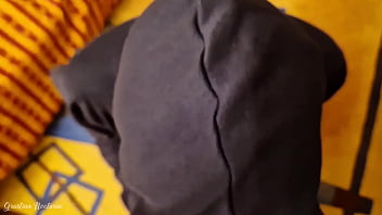 Hot stranger in a hood gave me a blowjob