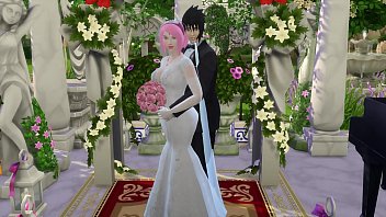 Sakura's Wedding Part 1 Naruto Hentai Netorare Wife Cheated Wedding Tricked Husband Cuckold Anime thumbnail