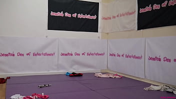 Bra & panties match loser gets diapered Bra & panties match loser gets diapered