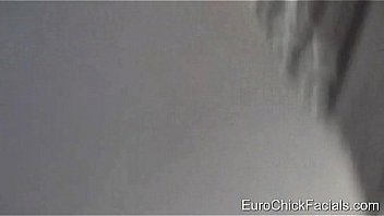 Hot newbie fingers her pussy and sucks