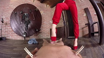 Rough femdom pov with angel wicky