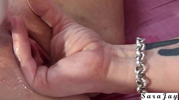 Lesbian doggy style alert alana rains & sara jay's wild fuck clip