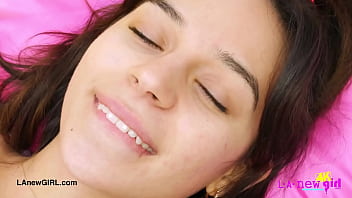 Cute girl next door vibes naked close up