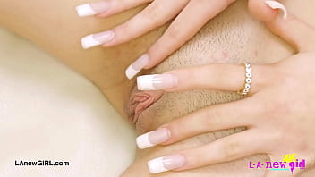 Cute girl next door vibes naked close up