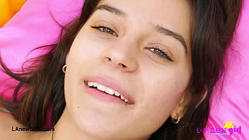 Cute girl next door vibes naked close up