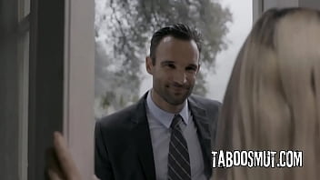 Blonde housewife cheats on her husband