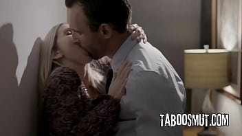 Blonde housewife cheats on her husband