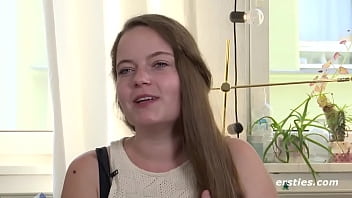 Mable enjoys herself for the camera