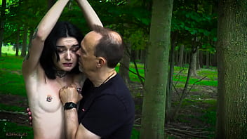 Naughty brunette sub likes bondage sex and swallowing jizz from her master Naughty brunette sub likes bondage sex and swallowing jizz from her master
