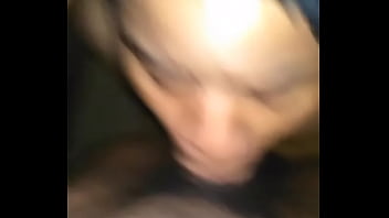 Me gagging this thick red bone