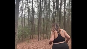 Curvy mountain milf surrounded by hard wood but not the kind i want in me right now #publicflash