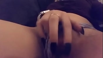 Showing her pussy off