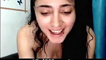 Joyful babe masturbates for the web cam