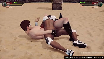 Jerle vs avalynn nf3d mixed kinky combat
