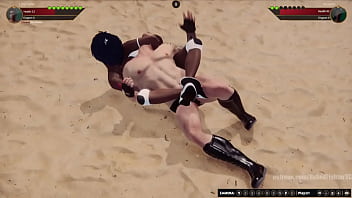 Jerle vs avalynn nf3d mixed kinky combat