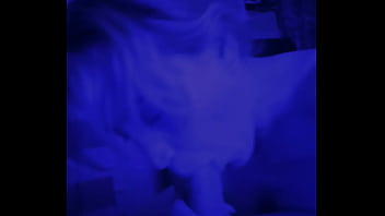 Danni b sucking a golf ball through a water hose