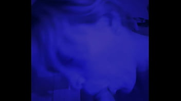 Danni b sucking a golf ball through a water hose