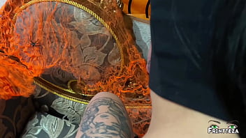 Stepson creampie on stepmommy