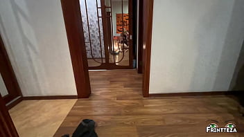 Stepson creampie on stepmommy