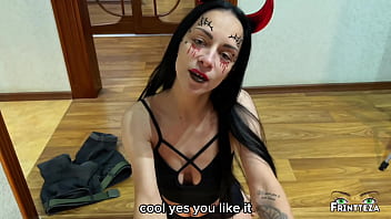 Stepson creampie on stepmommy