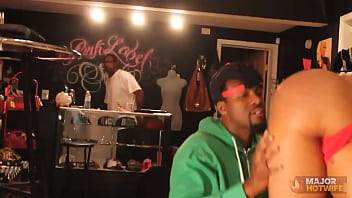 Big titted brunette luscious kisses gets her ass fucked by rome major