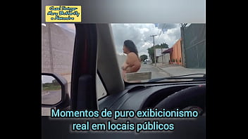 Exibicionismo hard eu esposa bem cadelinha andando toda nua pelas ruas pra me expor