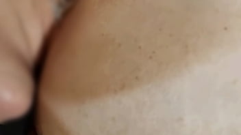 Massive cumshot in my wife ́s mouth a lot of cum in mouth real amateur husband films wife jerking and loud real amateur facial karina and lucas