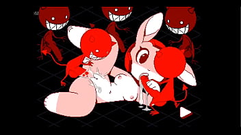 Cutscenes from a bunny game