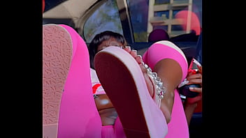 I almost got caught masturbating in public in my car