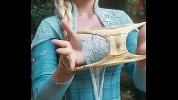 They're tugging at threads of temptation where ice meets fire in a playful kingdom drama here—just sibling spells for stolen glances and whispered wants