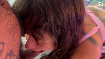 I fuck my bratty stepsister's hairy pussy and she gives me a penectomy