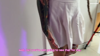 I fuck my bratty stepsister's hairy pussy and she gives me a penectomy