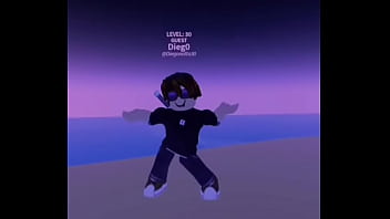 Boneco do roblox dançando gostoso