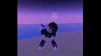 Boneco do roblox dançando gostoso