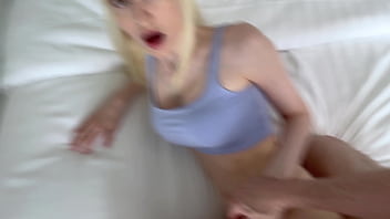 Step daughter is going out dressed like a whore daddy can't let her go like that and fucks her hard