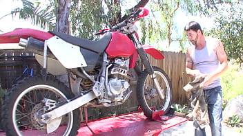 Beautiful asian lucky is finally getting a long black cock to suck and fuck