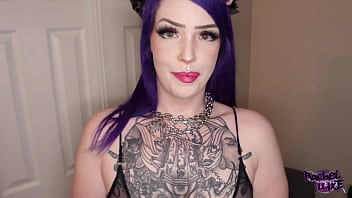 Thick anime goth girl gets pussy creampie from big dick