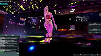 Baile sensual en club de meredian