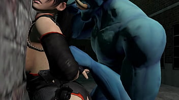 Momiji got fuck by blue goblin sfm momiji