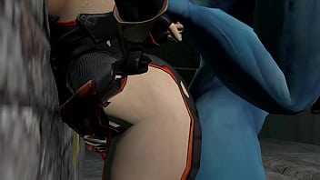 Momiji got fuck by blue goblin sfm momiji