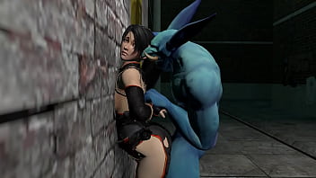 Momiji got fuck by blue goblin sfm momiji