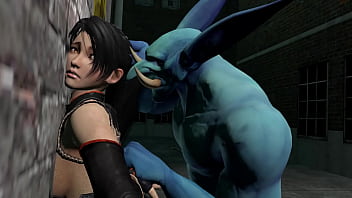 Momiji got fuck by blue goblin sfm momiji