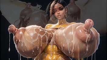 Horny black 18 ai teen whores offer a first class tit show