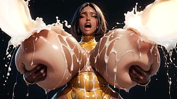 Horny black 18 ai teen whores offer a first class tit show