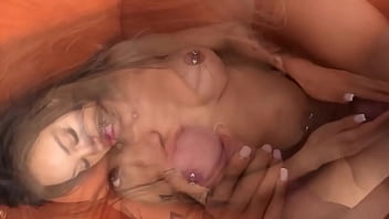 Monika fox quick blowjob during porn shooting