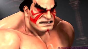 Street fighter bathouse fighting