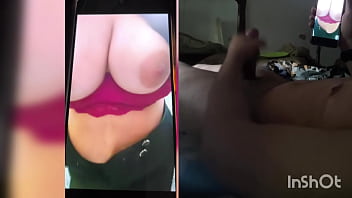 Provoquei com vídeo quente meu meio irmao e vi ele tocando uma punheta pra mim sou muito safada ainda vou dar pra ele